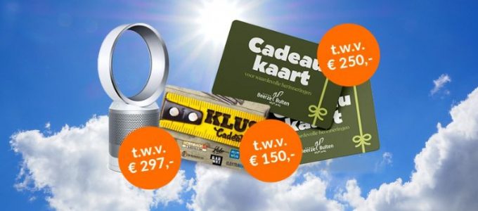 Help de zon en maak kans op geweldige prijzen