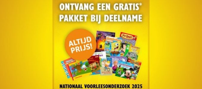 Win 1 jaar lang gratis kinderboeken